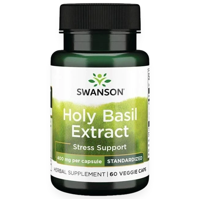 Holy Basil Extract, 400mg - 60 vcaps