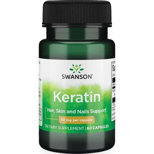 Keratin, 50mg - 60 caps