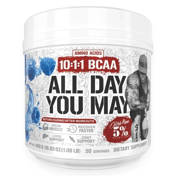 AllDayYouMay - Legendary Series, Blue Raspberry - 480 grams