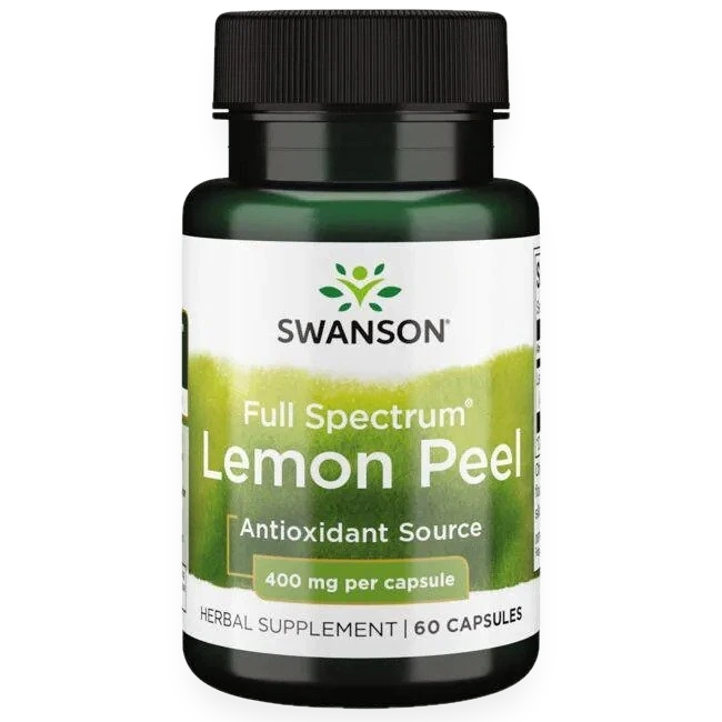 Full Spectrum Lemon Peel, 400mg - 60 caps
