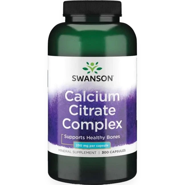 Calcium Citrate Complex, 250mg - 300 caps