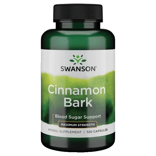 Cinnamon Bark, Maximum Strength - 120 caps
