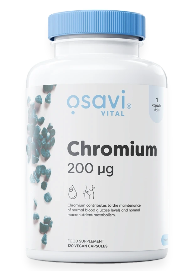 Chromium, 200mcg - 120 vegan caps