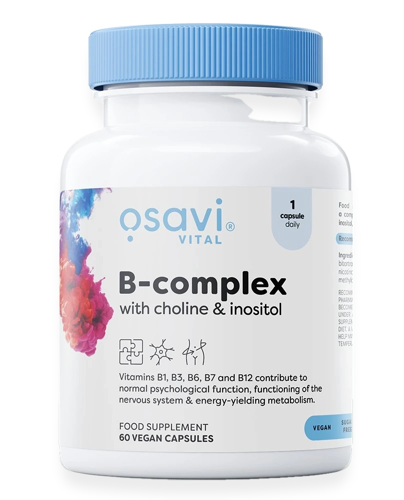B-Complex with Choline & Inositol - 60 vegan caps