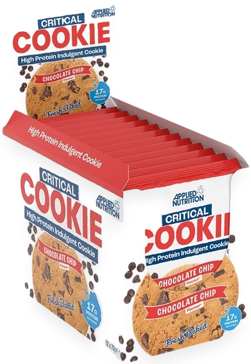 Critical Cookie, Chocolate Chip - 12 x 73g