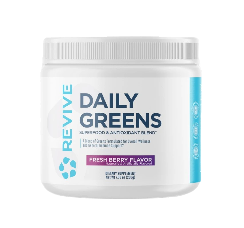 Daily Greens Powder, Fresh Berry (EAN 850030689115) - 200 grams