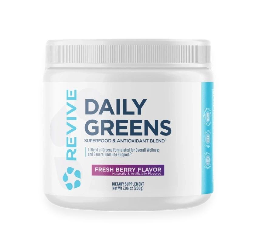 Daily Greens Powder, Fresh Berry (EAN 850030689115) - 200 grams