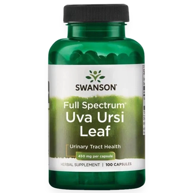 Full Spectrum Uva Ursi Leaf, 450mg - 100 caps