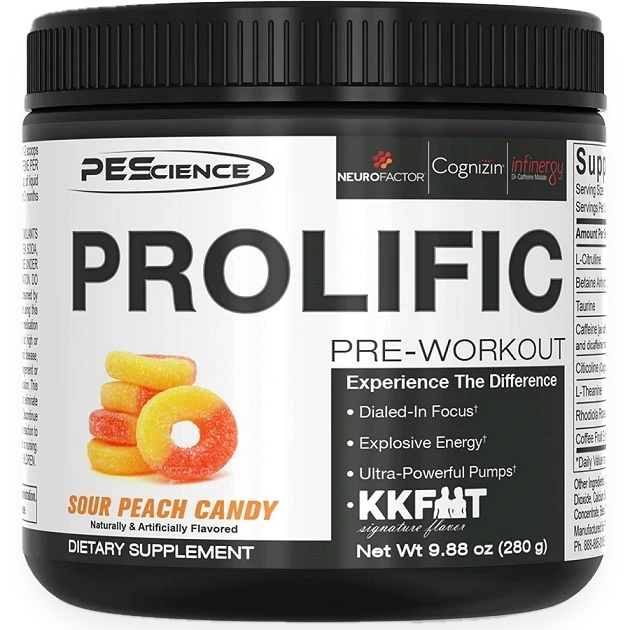 Prolific, Sour Peach Candy - 280 grams
