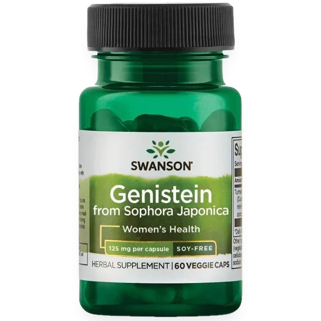 Genistein from Sophora Japonica, 125mg - 60 vcaps