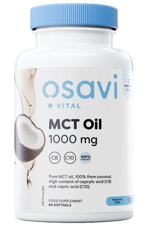 MCT Oil, 1000mg - 60 softgels