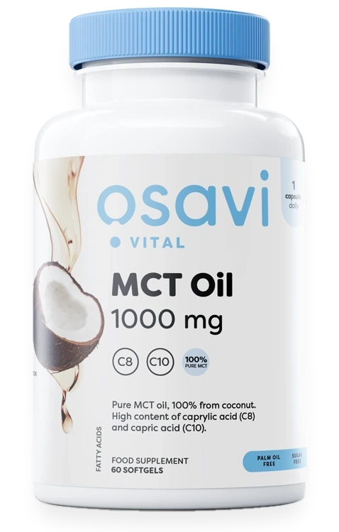 MCT Oil, 1000mg - 60 softgels