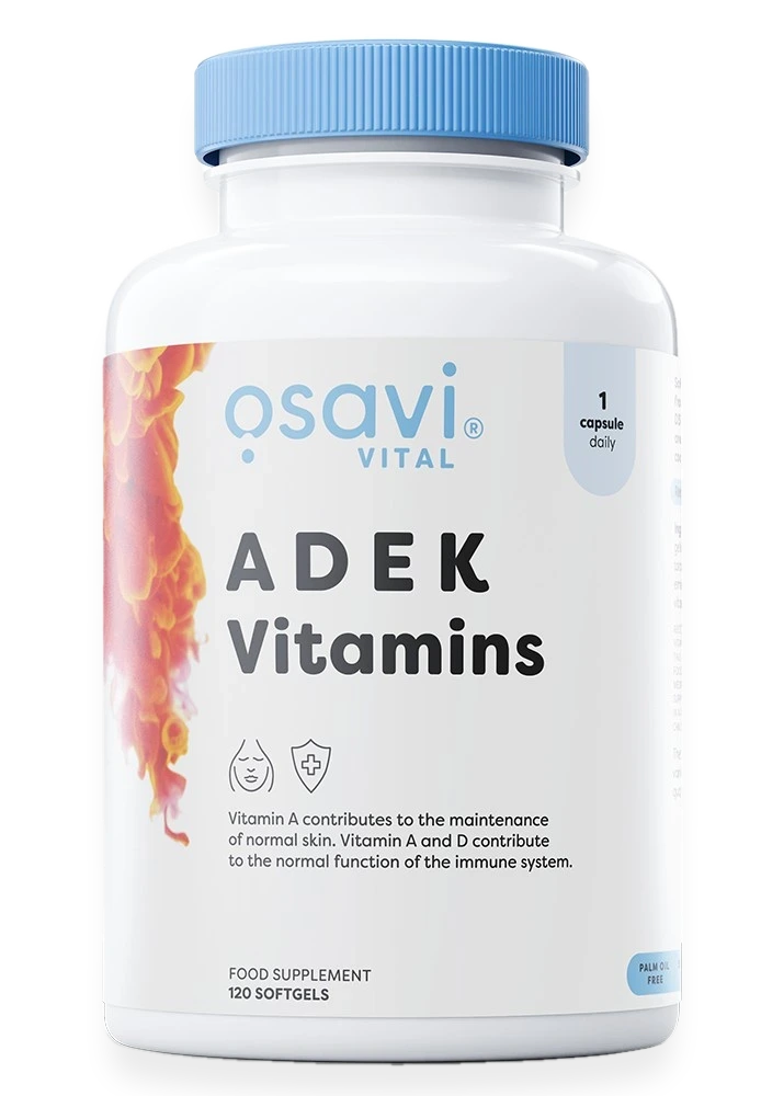 ADEK Vitamins - 120 softgels