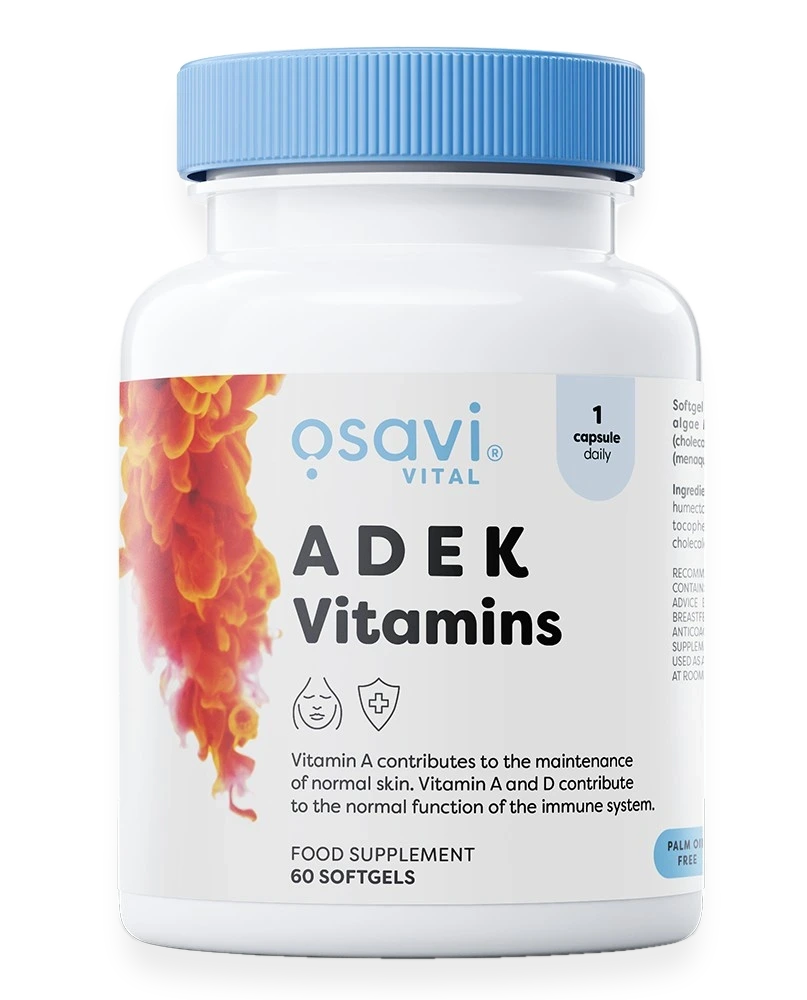 ADEK Vitamins - 60 softgels