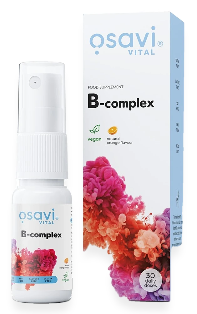 B-Complex Oral Spray, Orange - 25 ml.