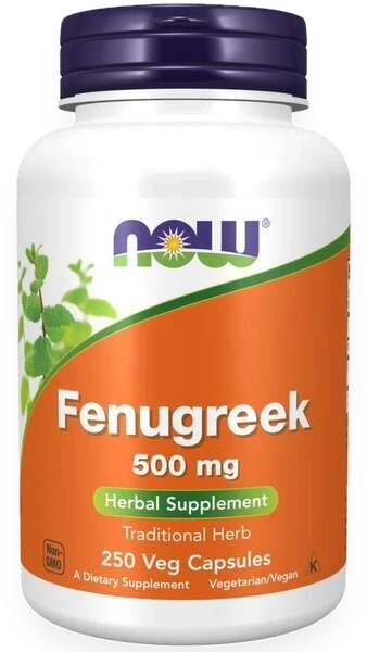 Fenugreek, 500mg - 250 vcaps
