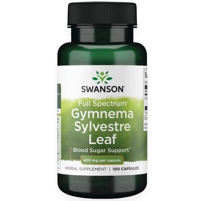 Full Spectrum Gymnema Sylvestre Leaf, 400mg - 100 caps
