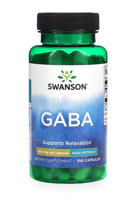 GABA, 500mg - 100 caps