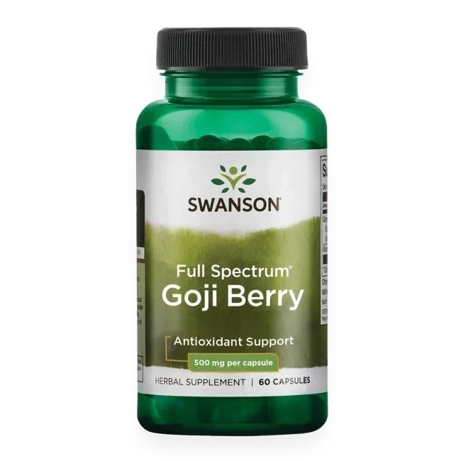 Full Spectrum Goji Berry, 500mg - 60 caps