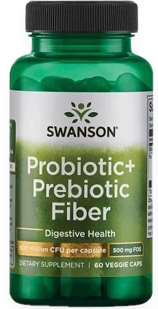 Probiotic+ Prebiotic Fiber - 60 vcaps