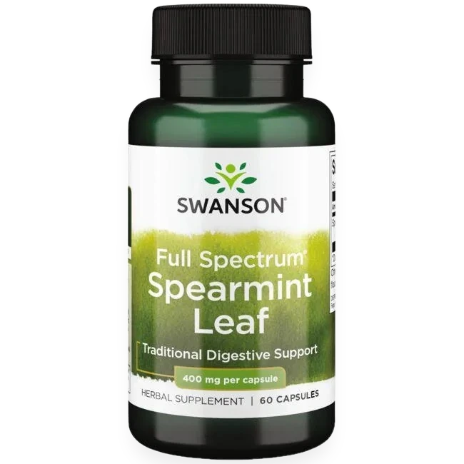 Full Spectrum Spearmint Leaf, 400mg - 60 caps