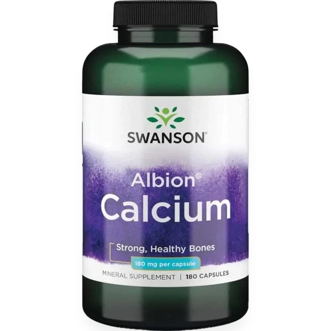 Albion Calcium, 180mg - 180 caps
