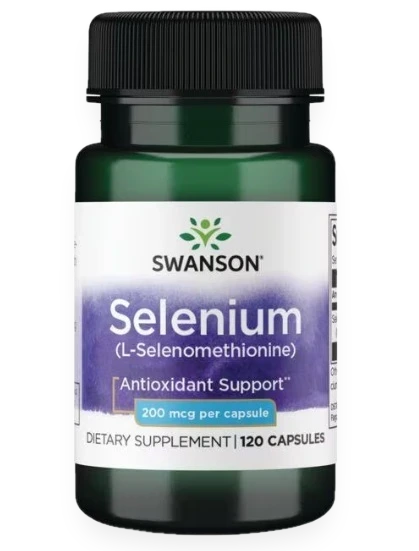 Selenium, 200mcg - 120 caps