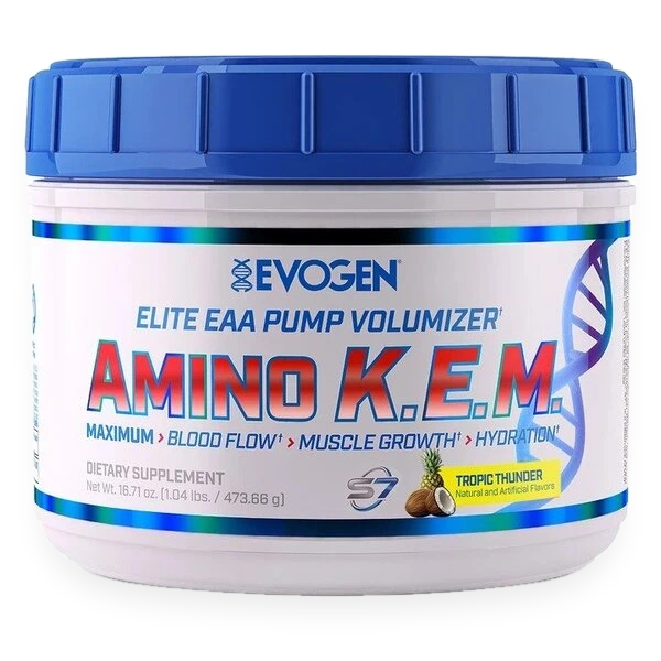 Amino K.E.M. EAA, Tropical Thunder - 464 grams