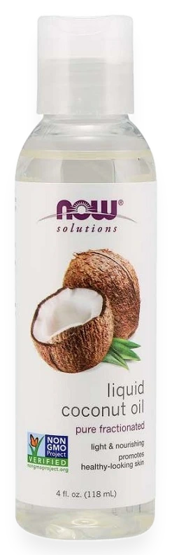 Coconut Oil, Liquid Pure Fractionated - 118 ml.