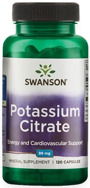 Potassium Citrate, 99mg - 120 caps
