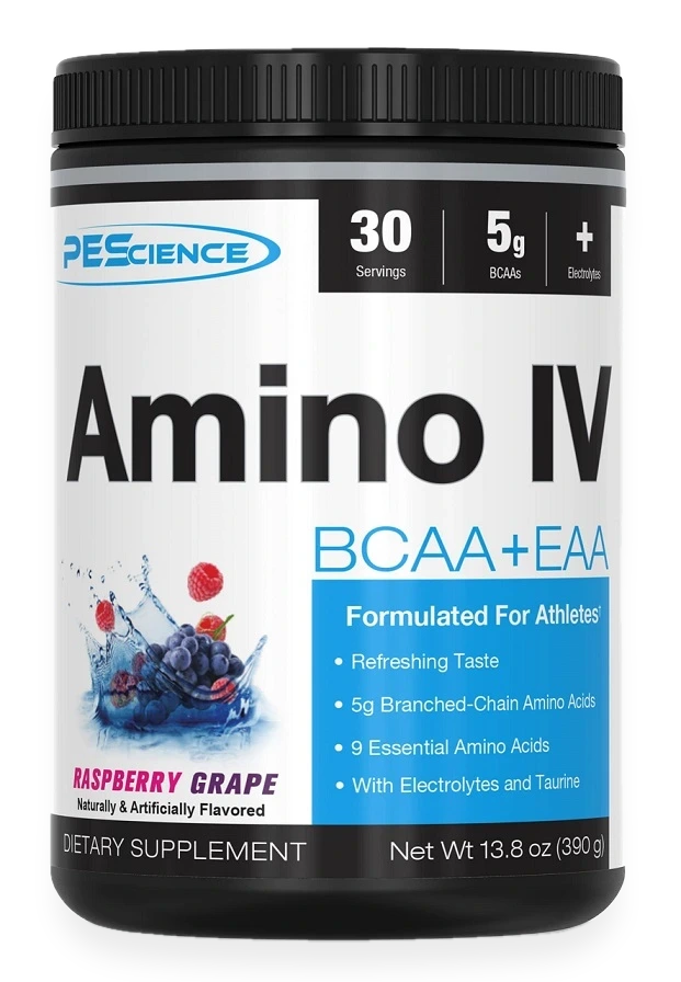 Amino IV, Raspberry Grape - 390 grams