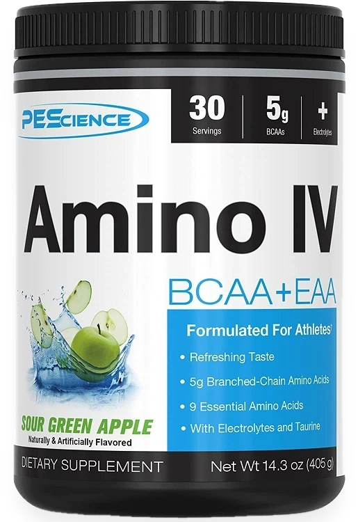Amino IV, Sour Green Apple - 405 grams