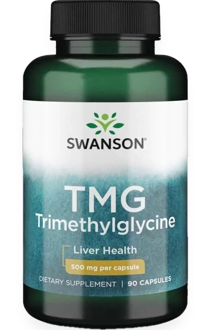 TMG (Trimethylglycine), 500mg - 90 caps