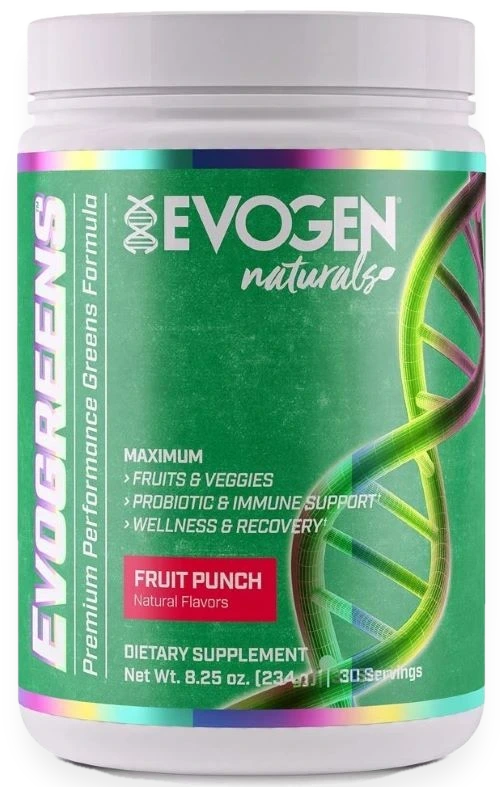 Evogreens Naturals, Fruit Punch - 234 grams