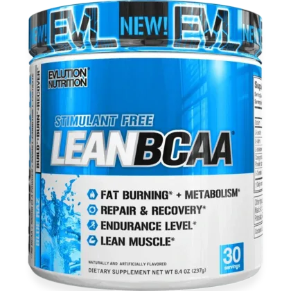 Lean BCAA - Stimulant Free, Blue Raz - 237 grams