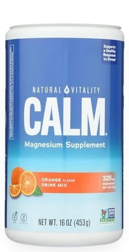 Natural Calm, Orange - 453 grams