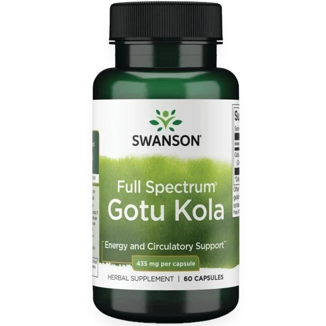 Full Spectrum Gotu Kola, 435mg - 60 caps