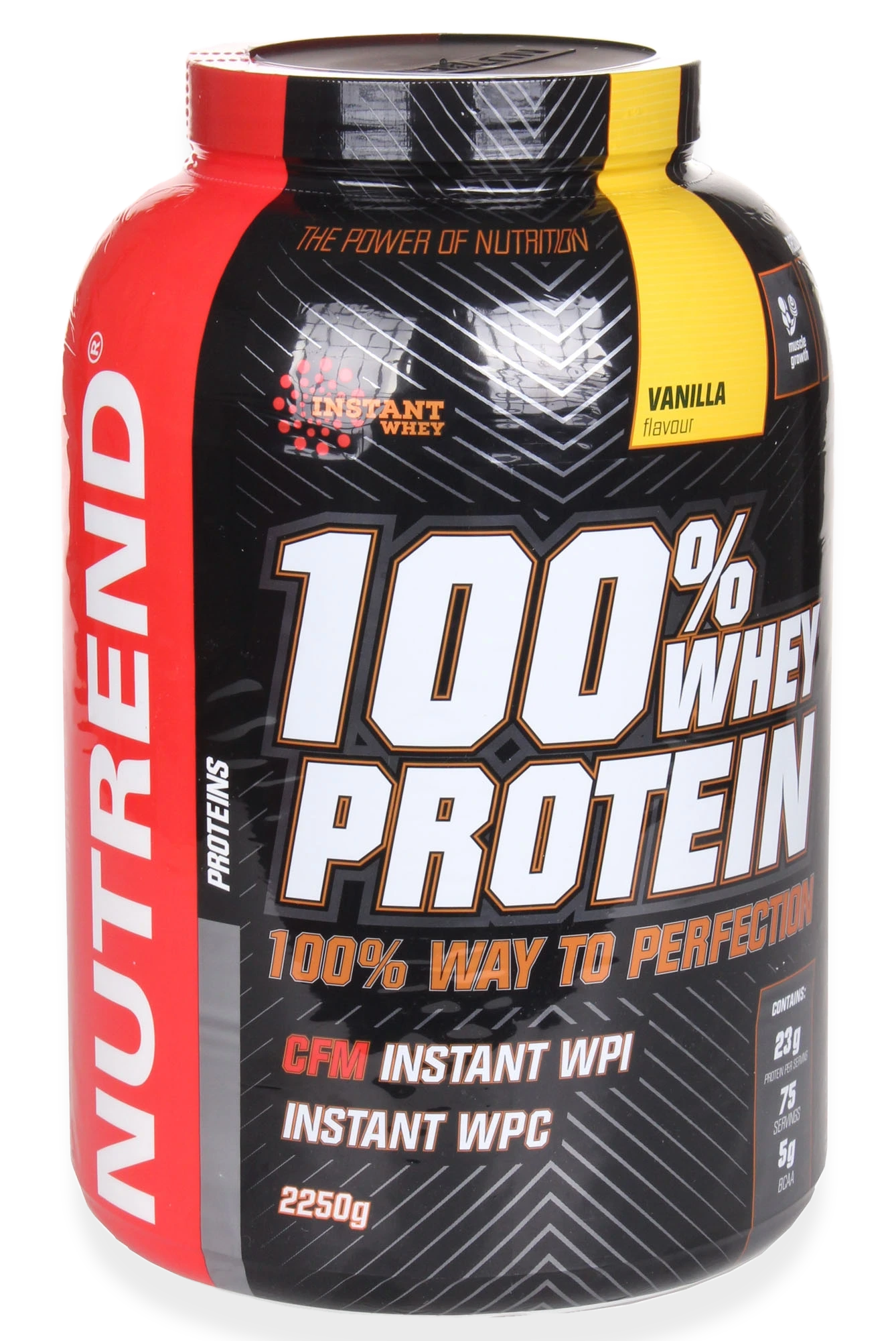 100% Whey Protein, Vanilla - 2250 grams