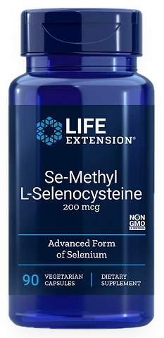 Se-Methyl L-Selenocysteine, 200mcg - 90 vcaps