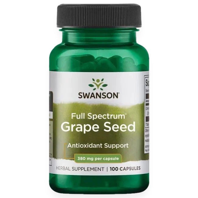 Full Spectrum Grape Seed, 380mg - 100 caps