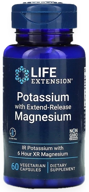 Potassium with Extend-Release Magnesium - 60 vcaps