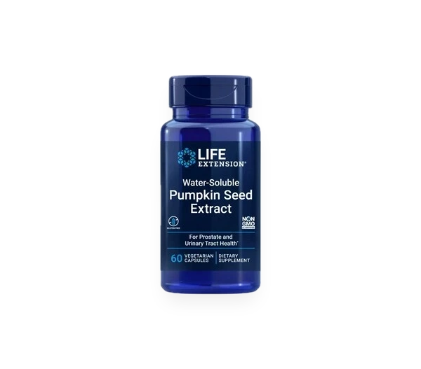 Pumpkin Seed Extract, Water-Soluble - 60 vcaps
