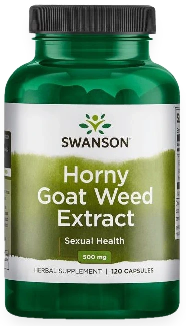 Horny Goat Weed Extract, 500mg - 120 caps