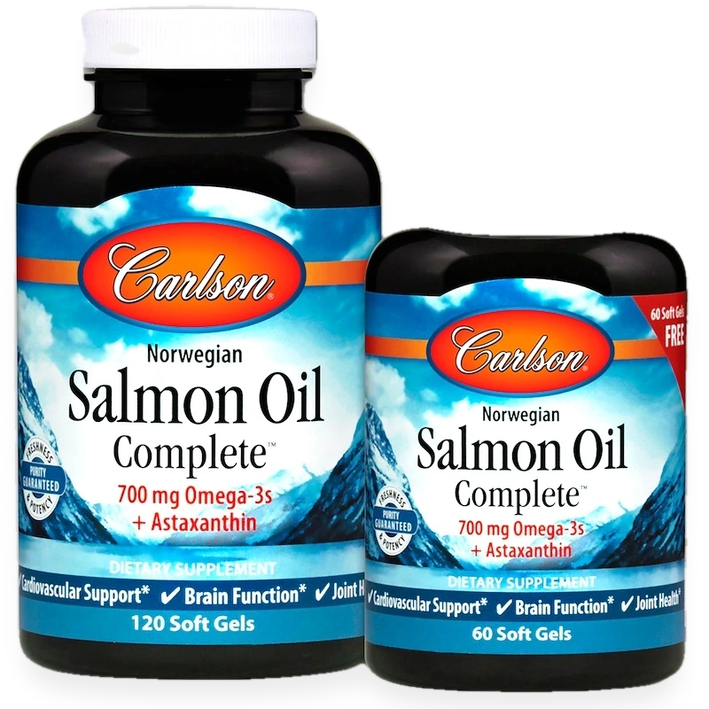 Norwegian Salmon Oil Complete - 120 + 60 softgels