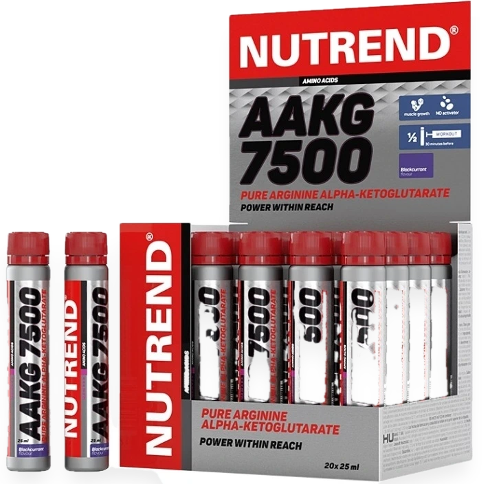 AAKG 7500, Blackcurrant - 20 x 25 ml.