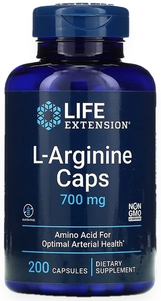 L-Arginine Caps, 700mg - 200 caps