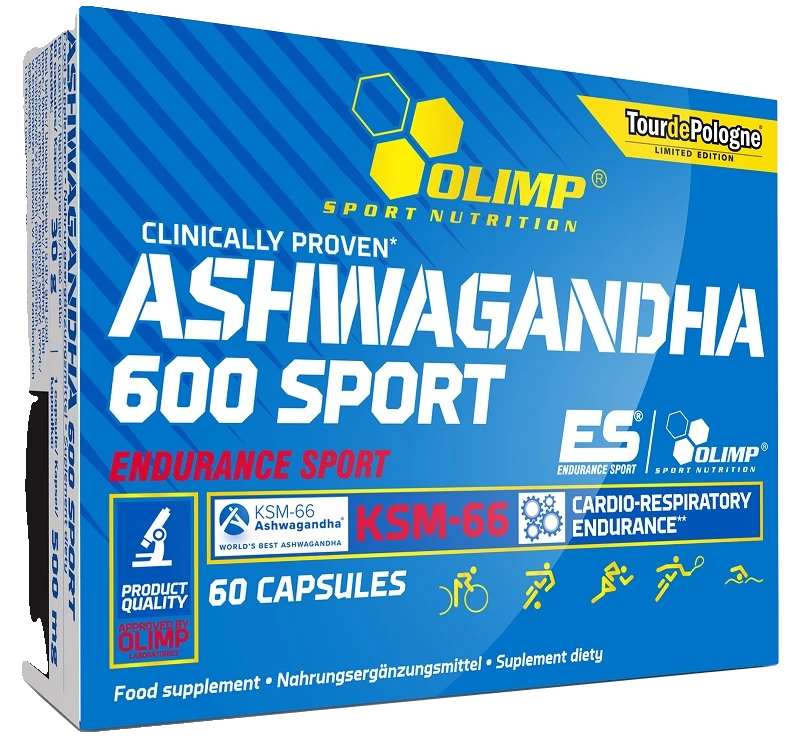 Ashwagandha 600 Sport - 60 caps (EAN 5901330058370)