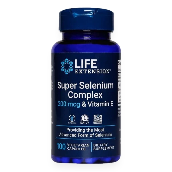 Super Selenium Complex & Vitamin E - 100 vcaps