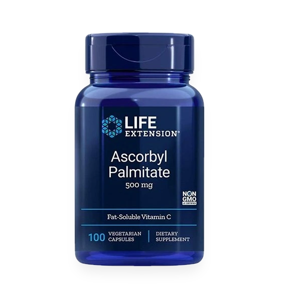Ascorbyl Palmitate, 500mg - 100 vcaps