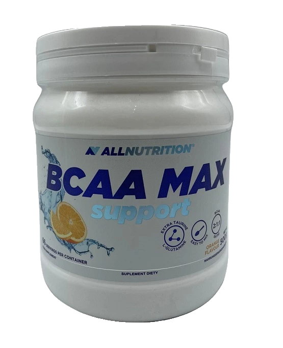 BCAA Max Support, Orange - 500 grams